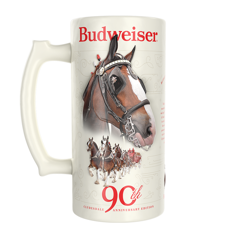 2023 Budweiser Holiday Stein 90th Anniversary EP Bud Store