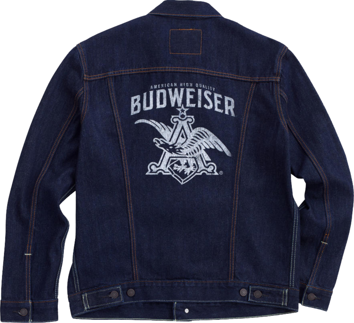 Budweiser jean jacket clearance