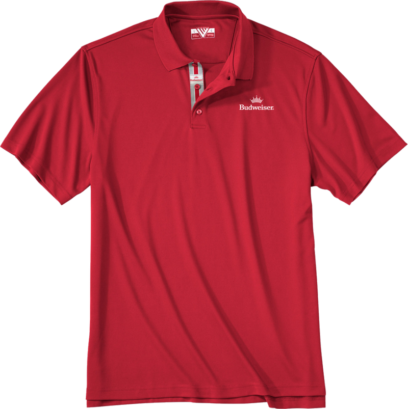 【Good Enough】red polo shirt Men's Cleveland Guardians Levelwear Red Sector Batter Up