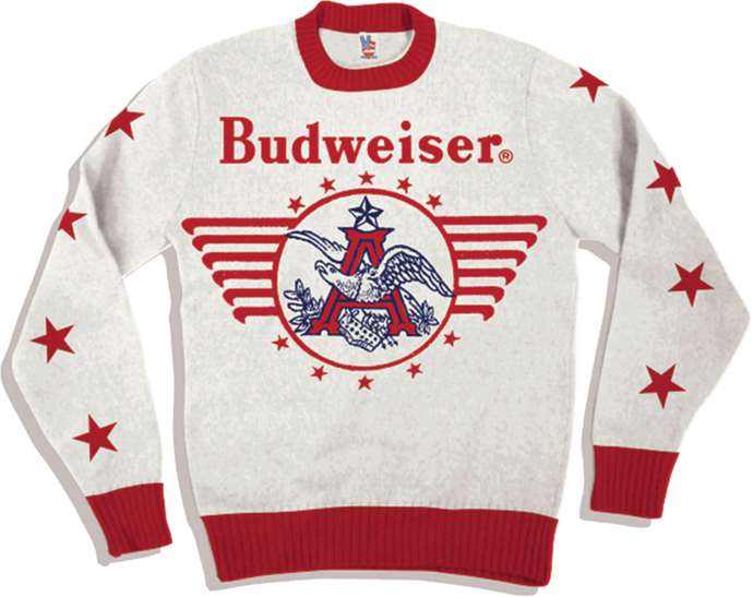 Budweiser sweater 2025