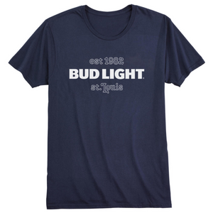 Bud Light St. Louis Blue T- Shirt