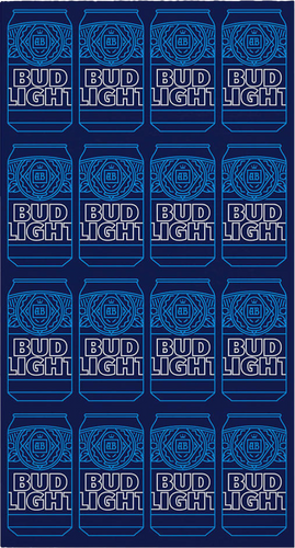 Bud Light Face Cover- Mask- Bandana- Gaiter