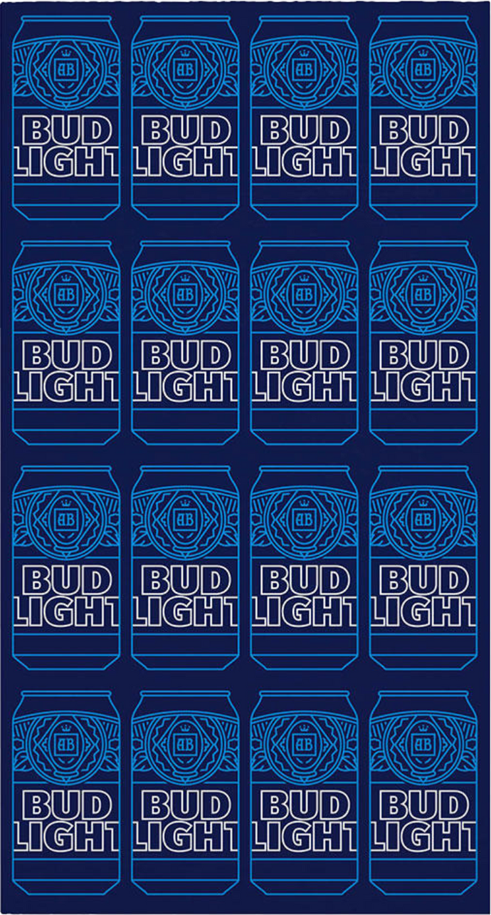 Bud Light Face Cover- Mask- Bandana- Gaiter