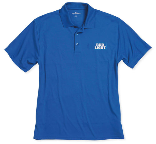 Bud Light Mesh Tech Polo