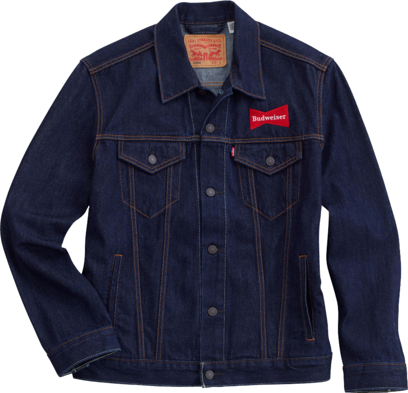 Budweiser sales jean jacket
