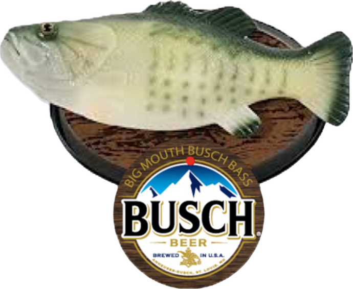 Busch Big Mouth Billy Bass Fish