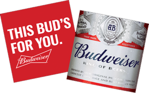 Budweiser Beer Coasters Case (1000/ case)