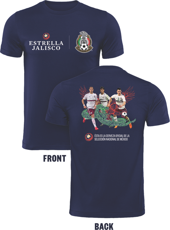 Estrella Jalisco Mexican National Team Soccer T- Shirt