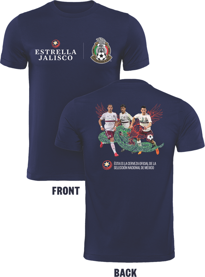 Estrella Jalisco Mexican National Team Soccer T- Shirt