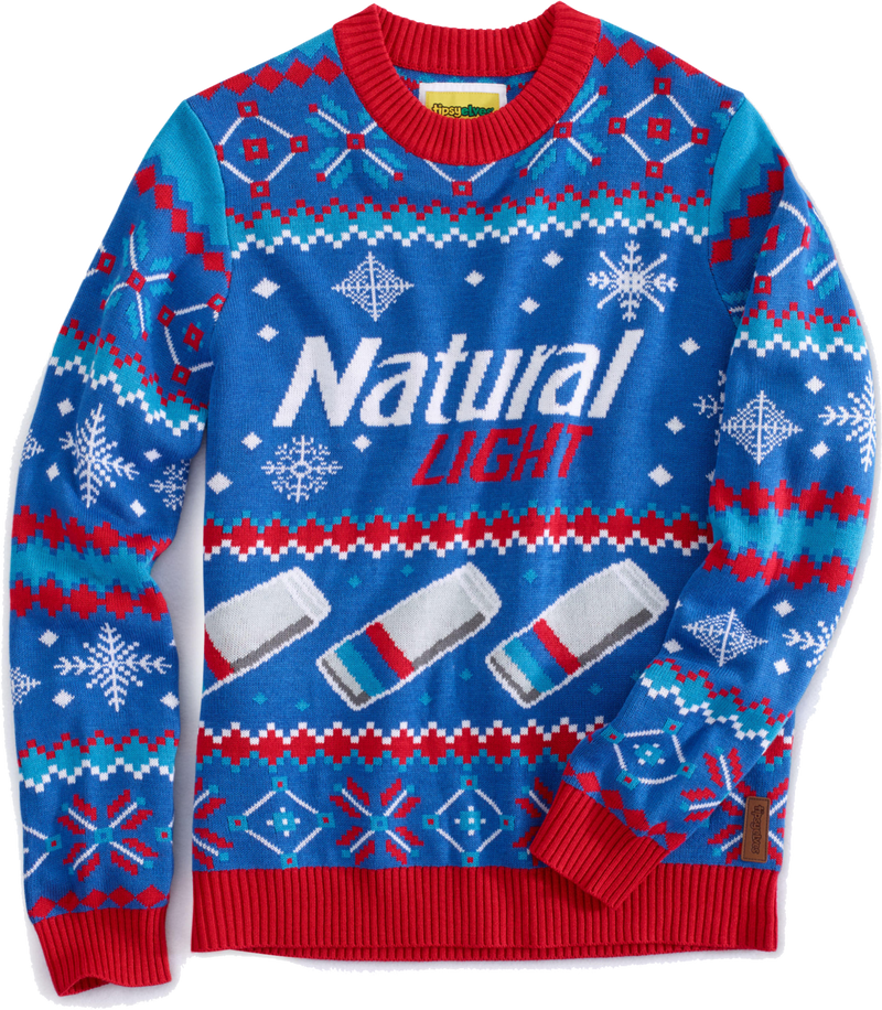 Natural light 2025 beer sweater