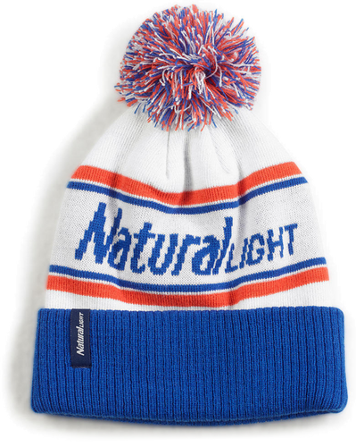 Natural Light White Beanie