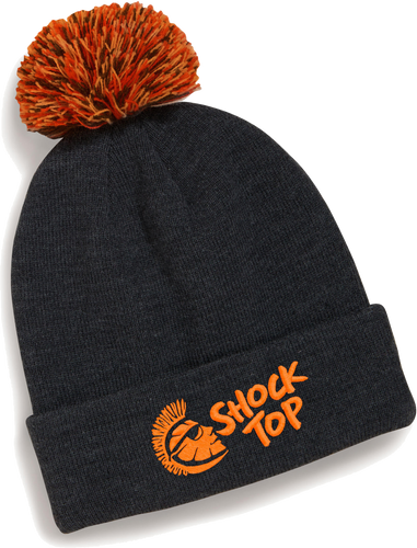 Shock Top Black Beanie