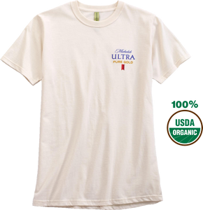 Michelob Ultra Gold Organic T- Shirt